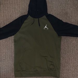 Olive Air Jordan Hoodie